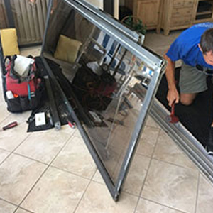 sliding glass door frame repair Fremont
